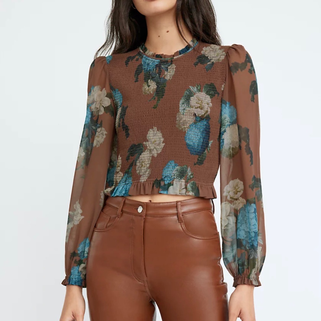 Nwot Aritzia Wilfred Tempest Blouse In Size Medium